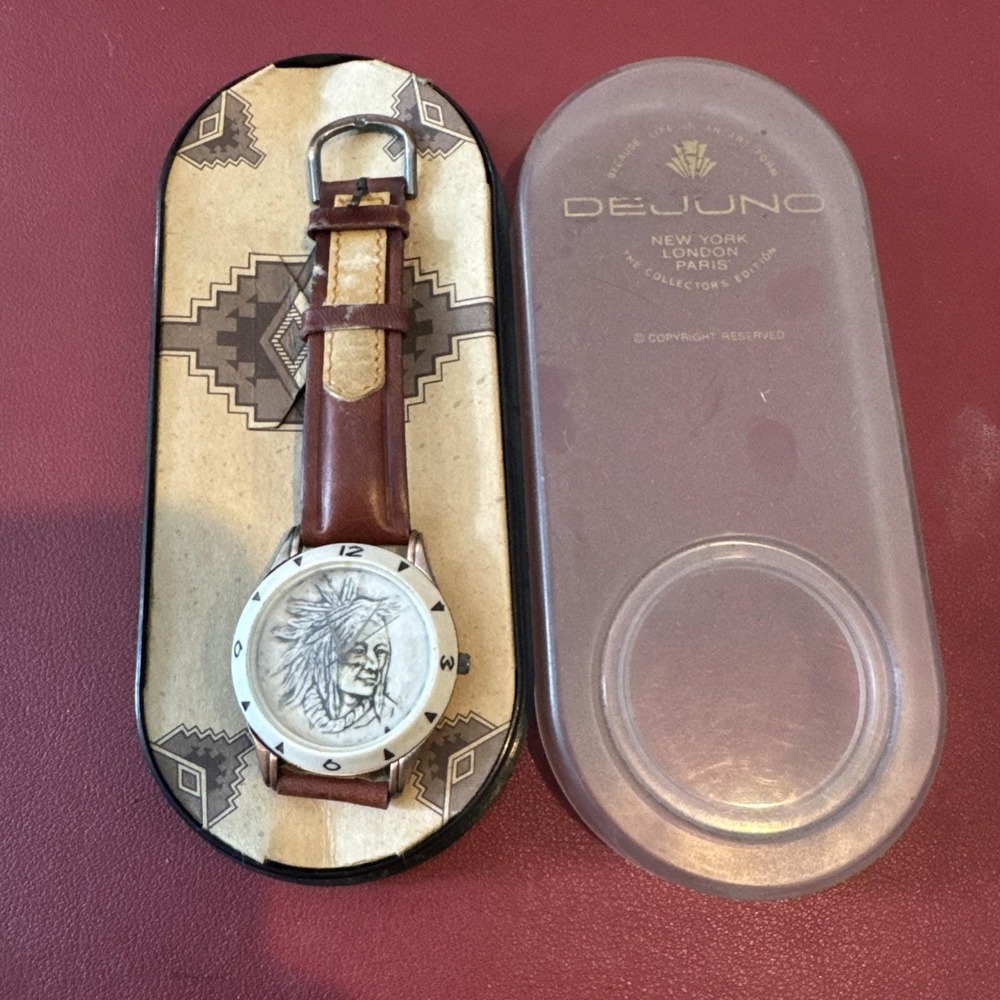 Dejuno The Collector's Edition "Crazy Horse" Watch As Is